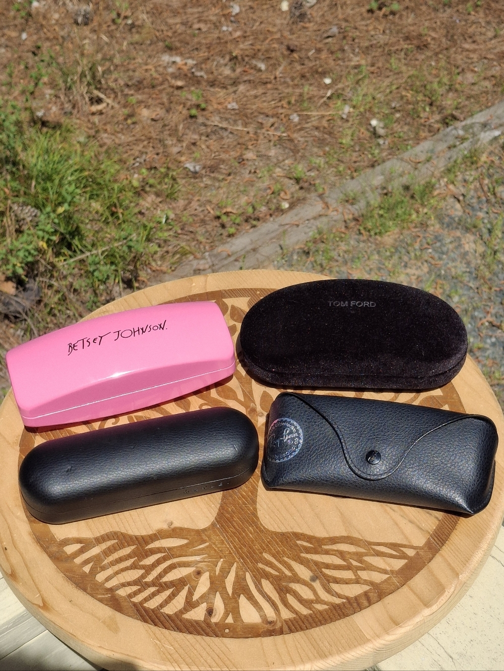 Tom Ford Ray-Ban Oakley Betsey Johnson Eyeglass Sunglass Cases